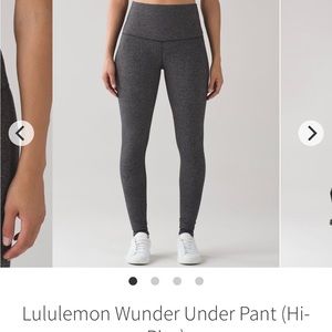 NWT Lululemon Wunder Under High Rise Tight